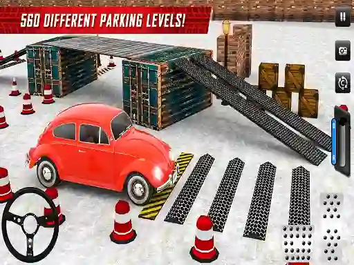 Jwèt Suv Classic Car Parking Real Driving sou entènèt