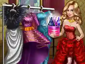 Jwèt Sery Haute Couture Dolly Dress Up sou entènèt