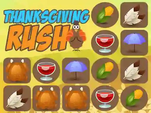 Jwèt Thanksgiving Rush sou entènèt