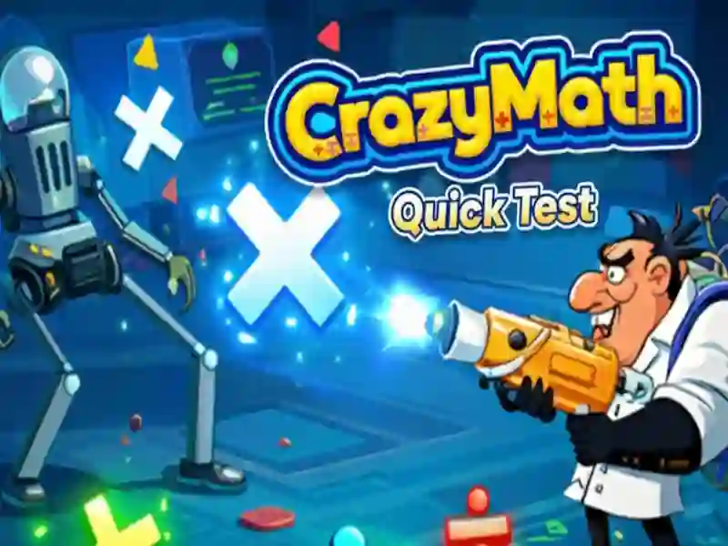 Jwèt Crazy Math Quick Test sou entènèt