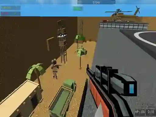 Jwèt Pixel Gun Apocalypse 2 sou entènèt
