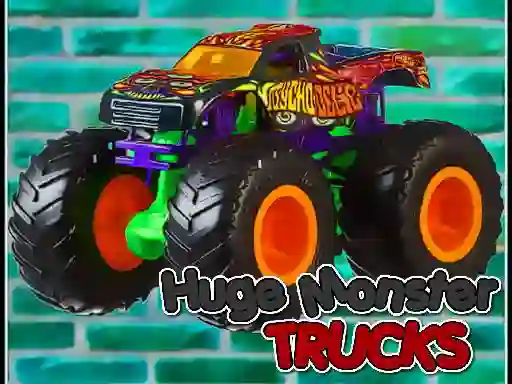 Jwèt Huge Monster Trucks sou entènèt