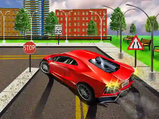 Jwèt Xtreme City Drift 3d sou entènèt