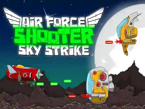 Jwèt Air Force Shooter Sky Strike sou entènèt