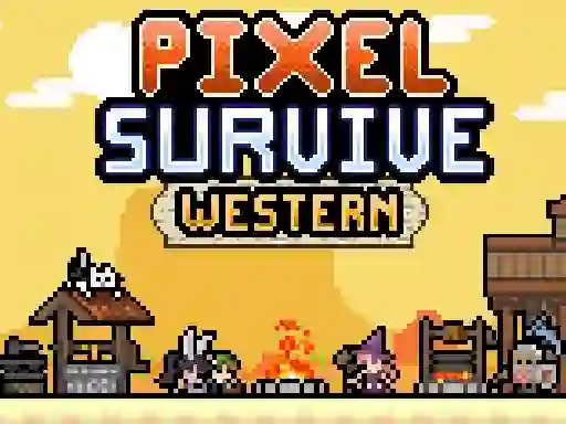 Jwèt Pixel Survive Western sou entènèt