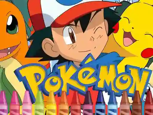 Jwèt Pokemon Coloring sou entènèt