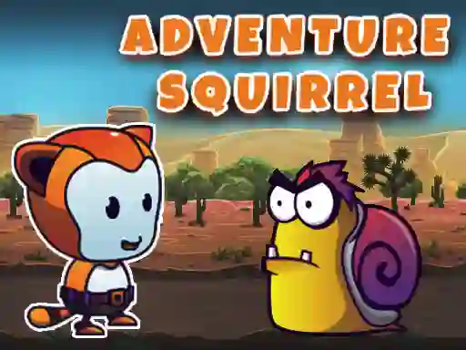 Jwèt Adventure Squirrel sou entènèt