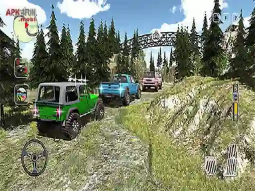 Jwèt Off Road Mountain Jeep Drive 2020 sou entènèt