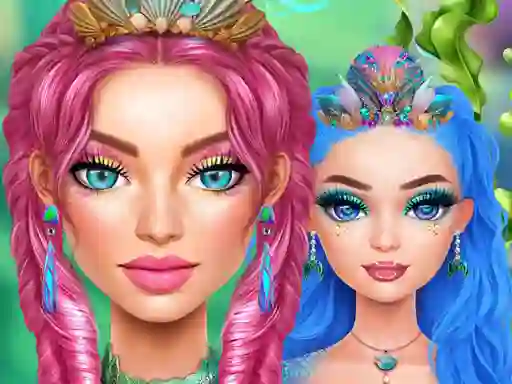 Jwèt Mermaidcore Makeup sou entènèt