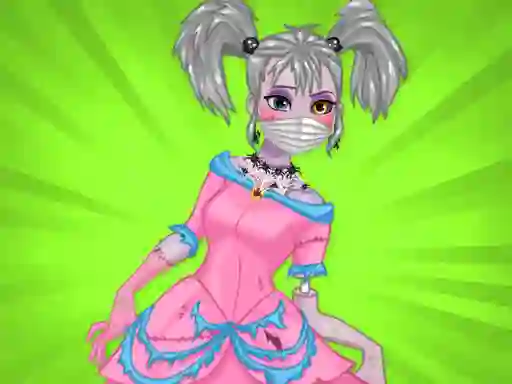 Jwèt Princess Cute Zombies April Fun sou entènèt