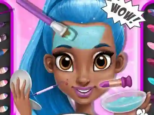 Jwèt Super Water Girl Bath Time sou entènèt