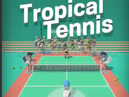 Jwèt Tropical Tennis sou entènèt