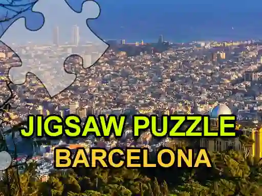 Jwèt Jigsaw Puzzle Barcelona sou entènèt