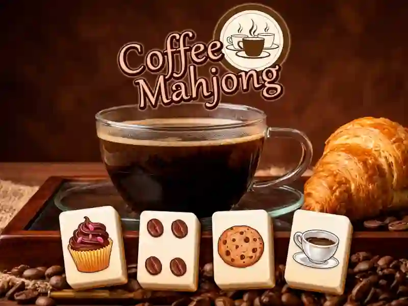 Jwèt Coffee Mahjong sou entènèt