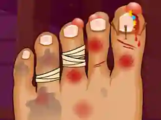 Jwèt Monster Foot Doctor sou entènèt
