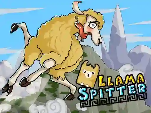 Jwèt Llama Spitter sou entènèt