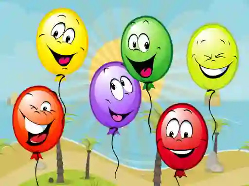 Jwèt Funny balloons sou entènèt