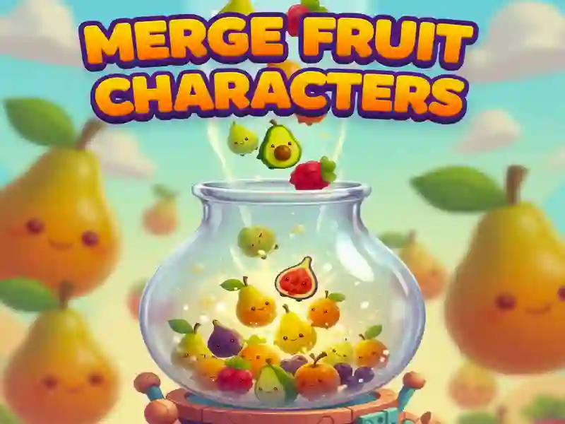 Jwèt Merge Fruit Characters sou entènèt
