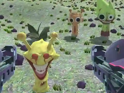 Jwèt Sprunki Island Survival Shooting sou entènèt