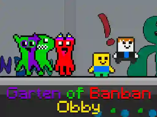 Jwèt Garten of Banban Obby sou entènèt