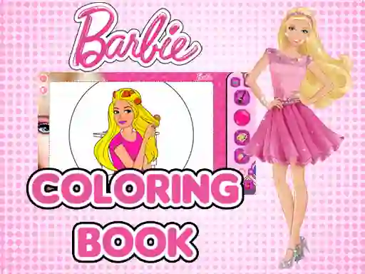 Jwèt Barbie Coloring Books sou entènèt