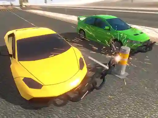 Jwèt Drive Chained Car 3D sou entènèt