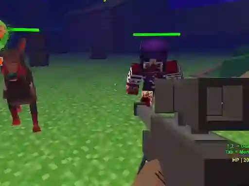 Jwèt Pixel Zombie Suvival Toonfare sou entènèt