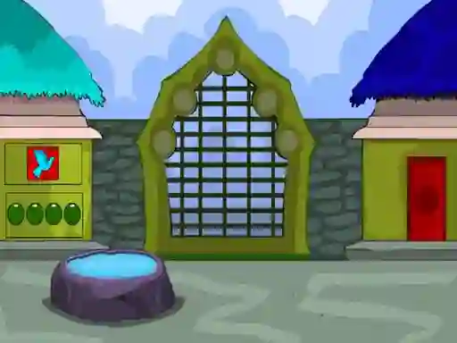 Jwèt Hut Village Escape sou entènèt