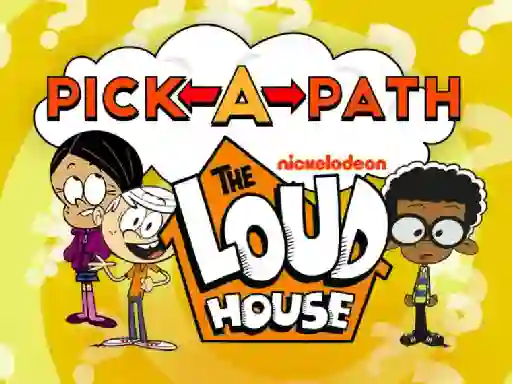 Jwèt The Loud House Pick-a-Path sou entènèt