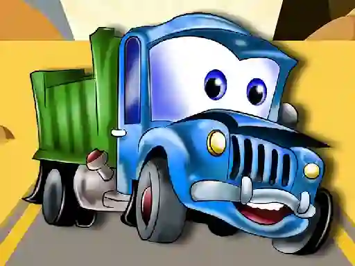 Jwèt Kids Truck Puzzle sou entènèt