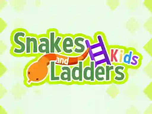 Jwèt Snakes and Ladders Kids sou entènèt
