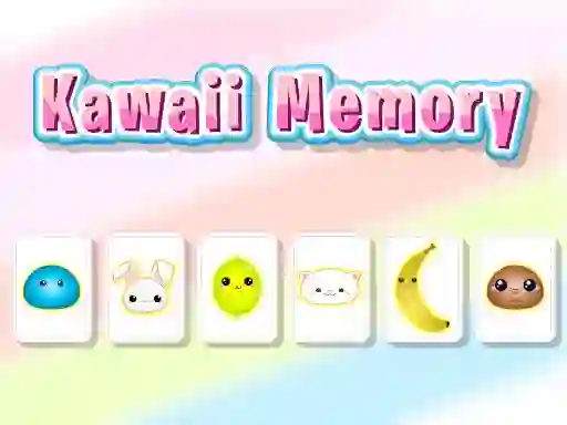 Jwèt Kawaii Memory sou entènèt
