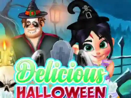 Jwèt Delicious Halloween Cupcake sou entènèt