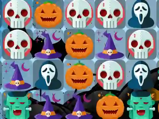Jwèt Scary Halloween Match 3 sou entènèt