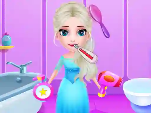 Jwèt Ice Princess Beauty Salon sou entènèt