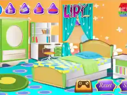 Jwèt Kids Bedroom Decoration sou entènèt