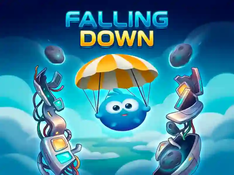 Jwèt Falling Down sou entènèt