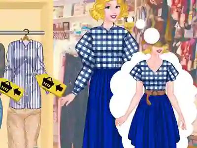 Jwèt Princesses Thrift Shop Challenge sou entènèt