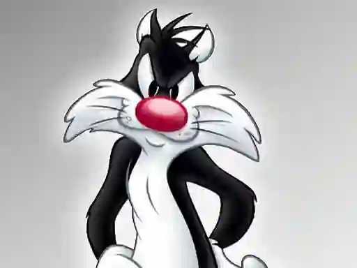 Jwèt Sylvester Dress Up sou entènèt