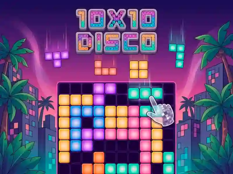 Jwèt 10x10 Disco sou entènèt