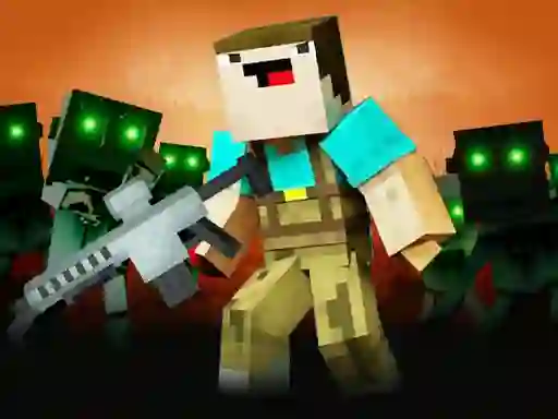 Jwèt Noob Shooter Zombie sou entènèt