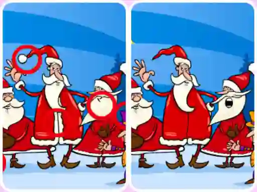 Jwèt Christmas Photo Differences-2 sou entènèt
