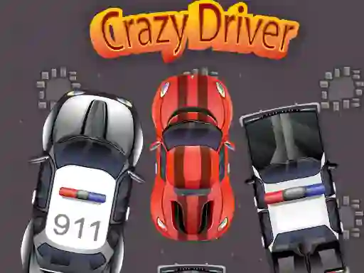 Jwèt Crazy Driver Police Chase sou entènèt