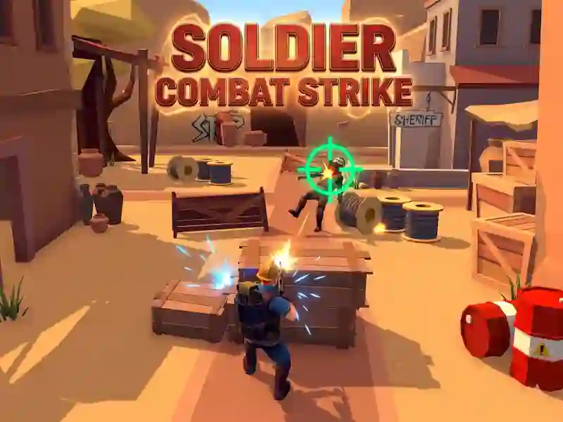 Jwèt Soldier Combat Strike sou entènèt