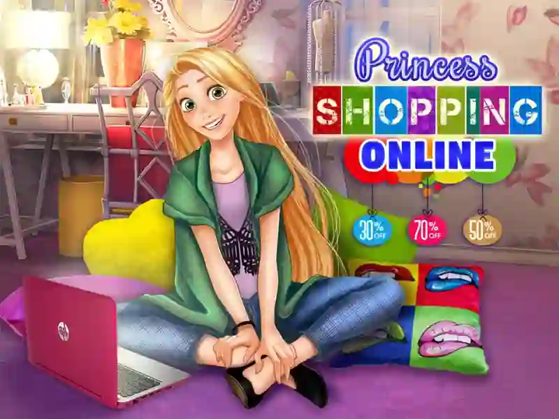 Jwèt Princesses: online shopping sou entènèt