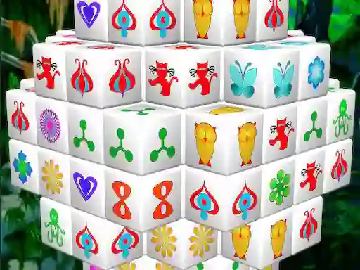 Jwèt Mahjong Connect 3d sou entènèt