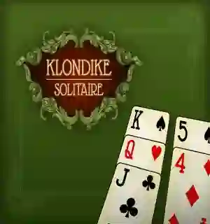 Jwèt Klondike Solitaire sou entènèt