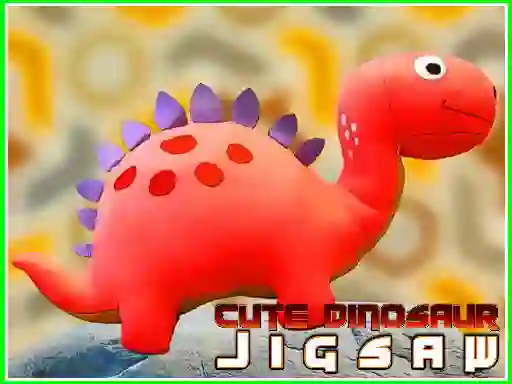 Jwèt Cute Dinosaur Jigsaw sou entènèt