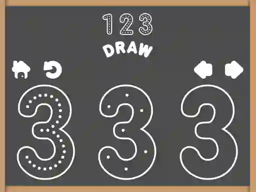 Jwèt 123 Draw sou entènèt