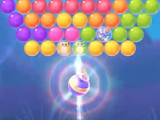 Jwèt Bubble Queen Cat sou entènèt